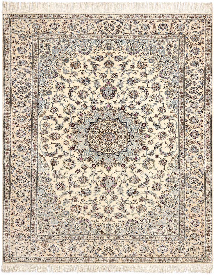 Detail image of 5' 5 x 7' 10 Nain Rug