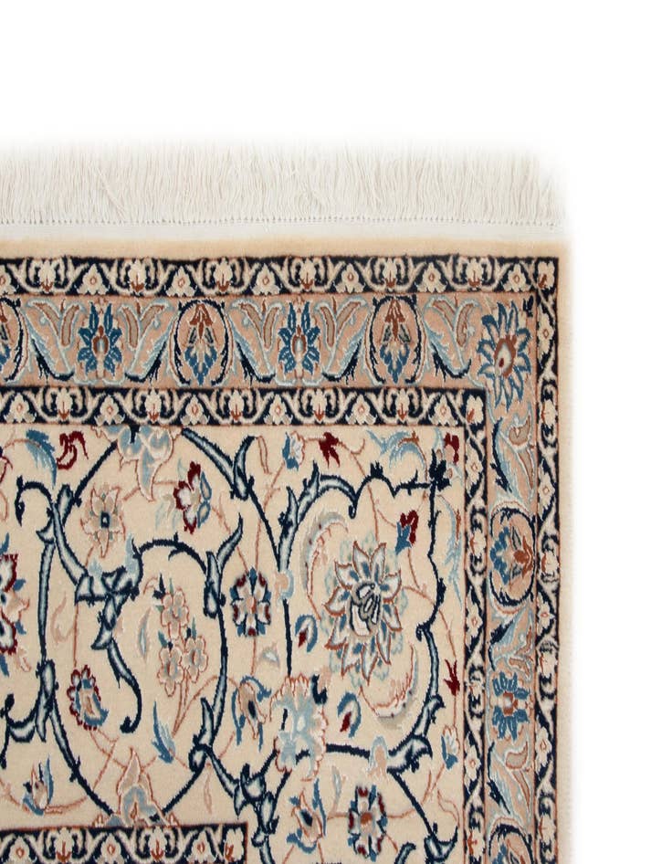 Detail image of 8' 10 x 12' 4 Hand Knotted Nain Persian Rug