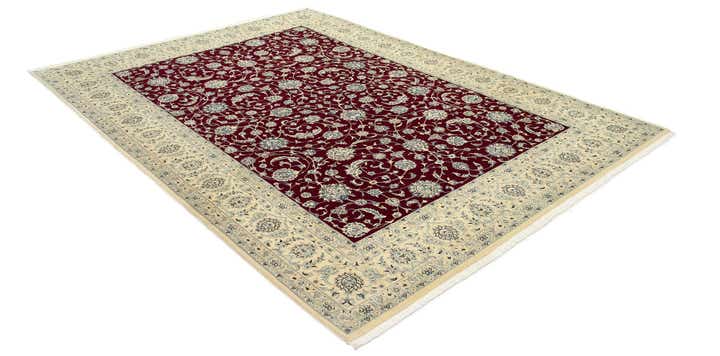 8' 2 x 11' 2 Hand Knotted Nain Persian Rug