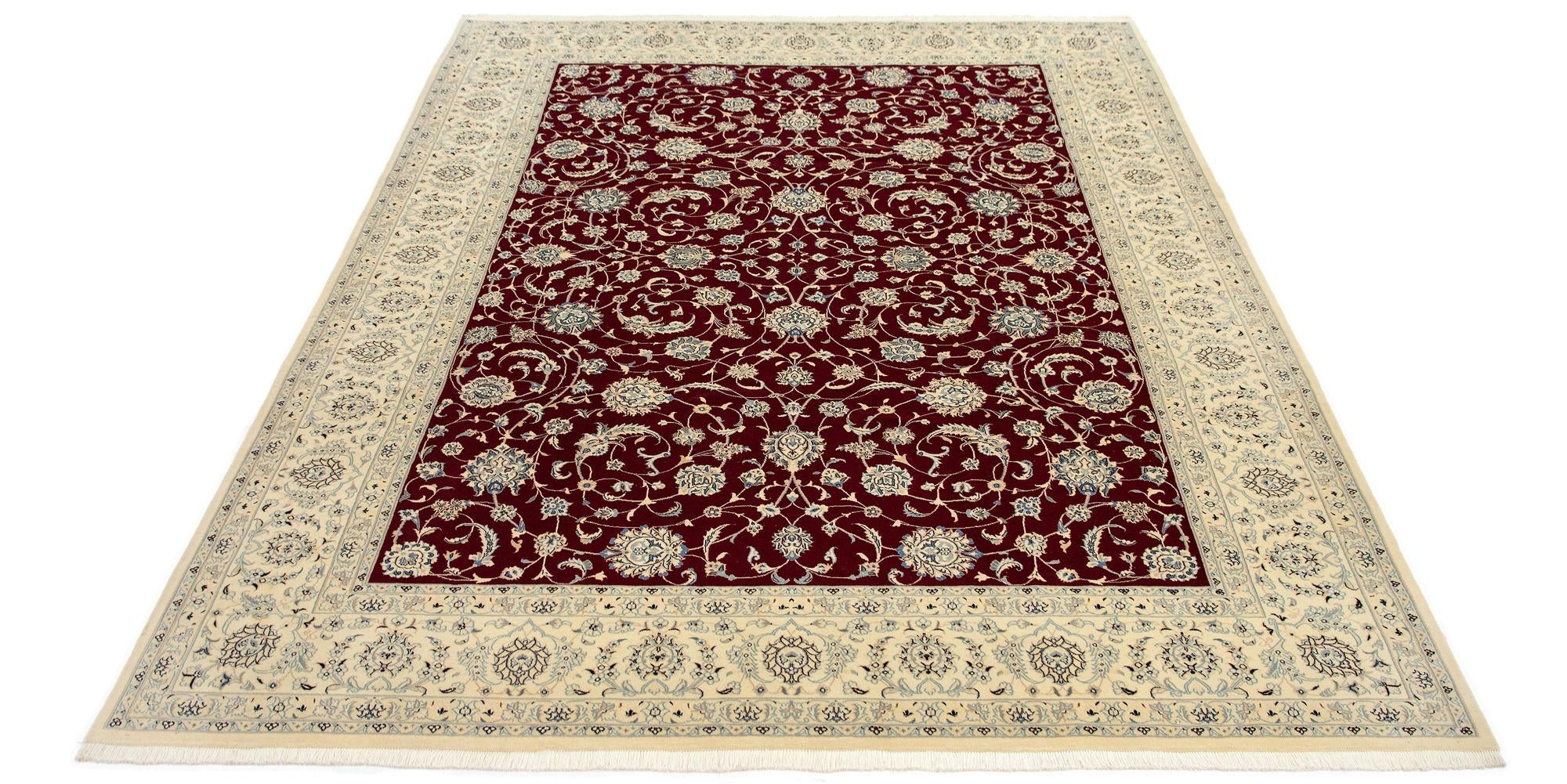 8' 2 x 11' 2 Hand Knotted Nain Persian Rug