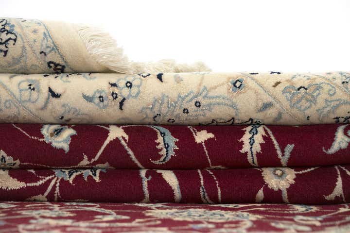 8' 2 x 11' 2 Hand Knotted Nain Persian Rug