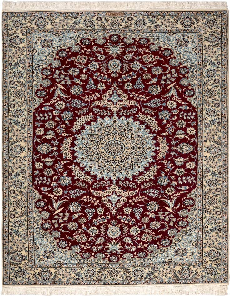 Detail image of 3' 9 x 5' 11 Nain Rug