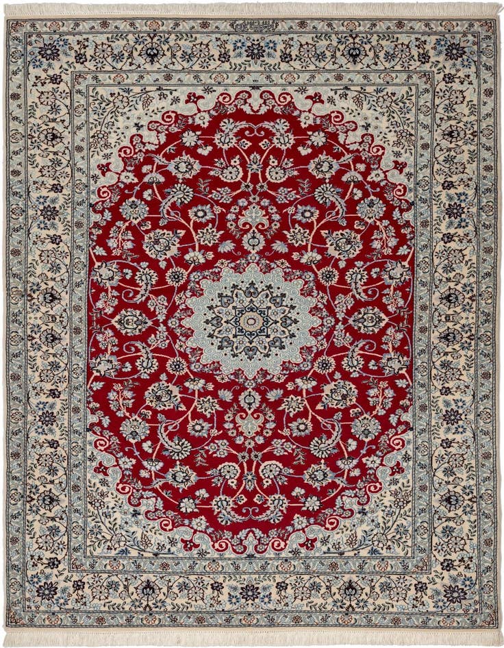 Detail image of 4' 1 x 6' 1 Nain Rug
