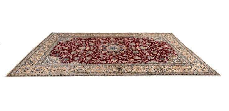 Detail image of 7' 3 x 10' 6 Nain Rug