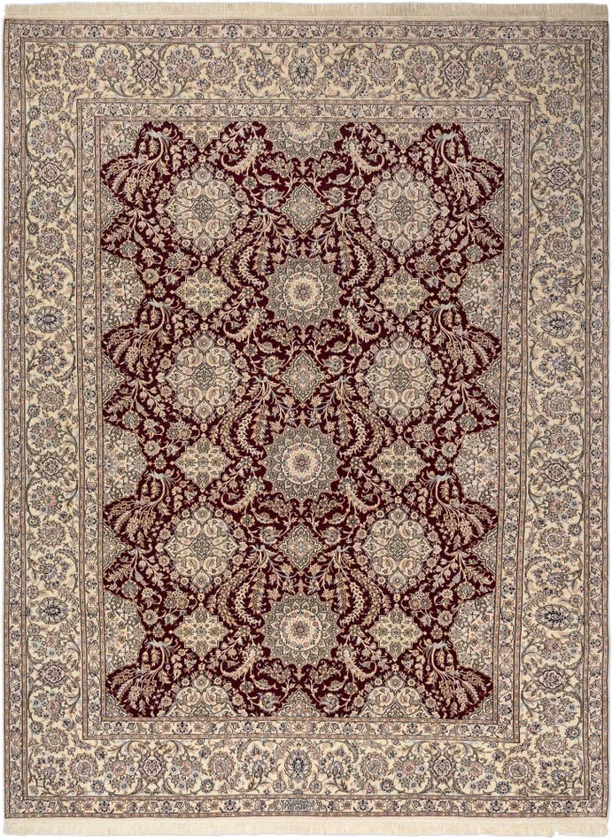 Detail image of 7' 9 x 10' 6 Nain Rug