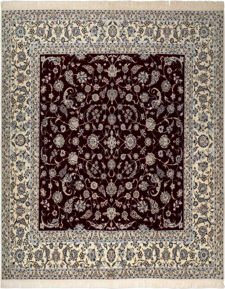 Detail image of 8' 6 x 8' 7 Nain Rug