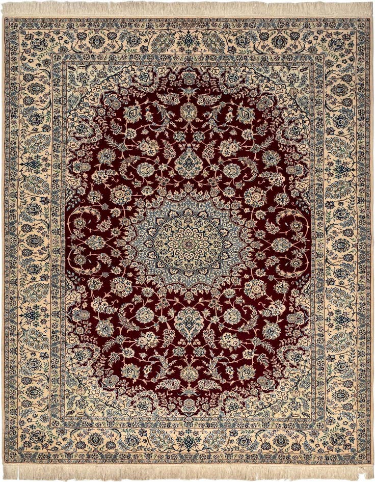 Detail image of 5' 4 x 8' 4 Nain Rug