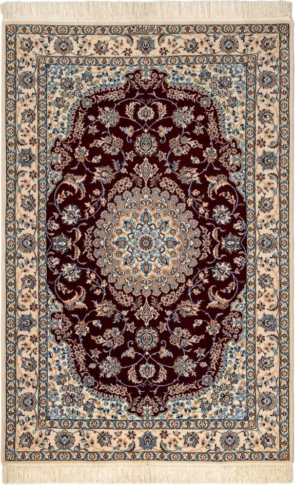 Detail image of 3' 6 x 5' 4 Nain Rug