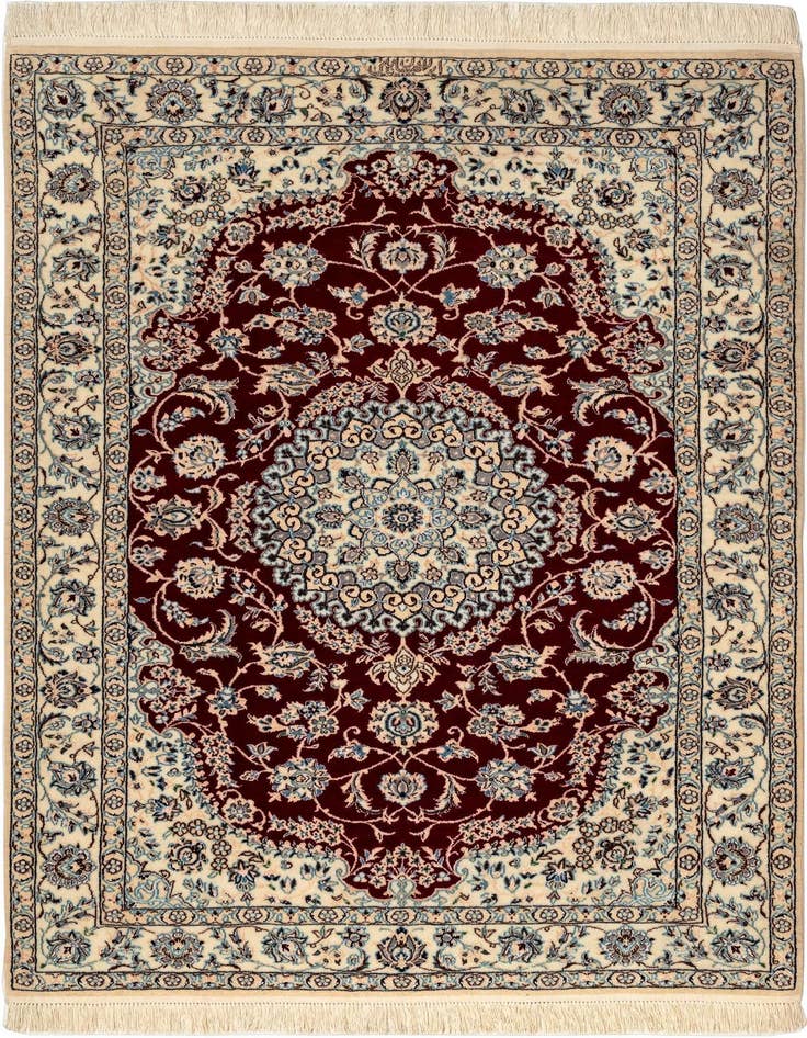 Detail image of 3' 5 x 5' 3 Nain Rug
