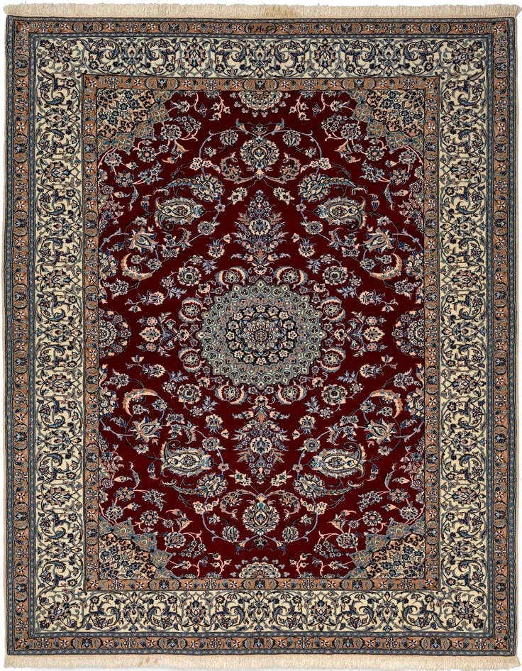 Detail image of 5' 3 x 7' 9 Nain Rug