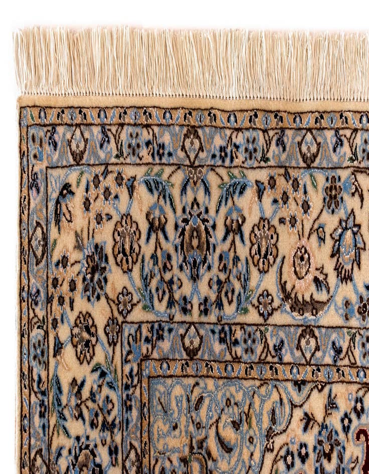 Detail image of 4' 1 x 6' Nain Rug