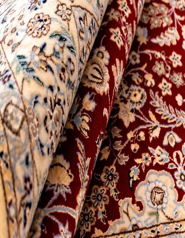 Detail image of 4' 1 x 6' Nain Rug