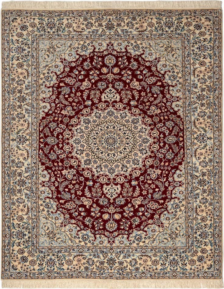 Detail image of 4' 1 x 6' Nain Rug