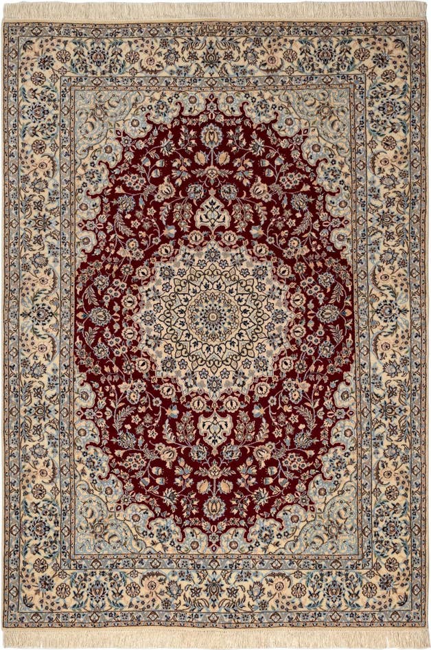 Detail image of 4' 1 x 6' Nain Rug