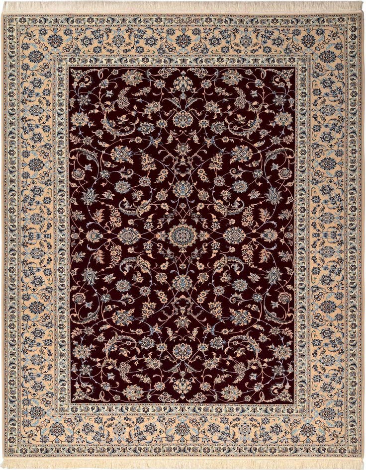 Detail image of 6' 9 x 10' 2 Nain Rug