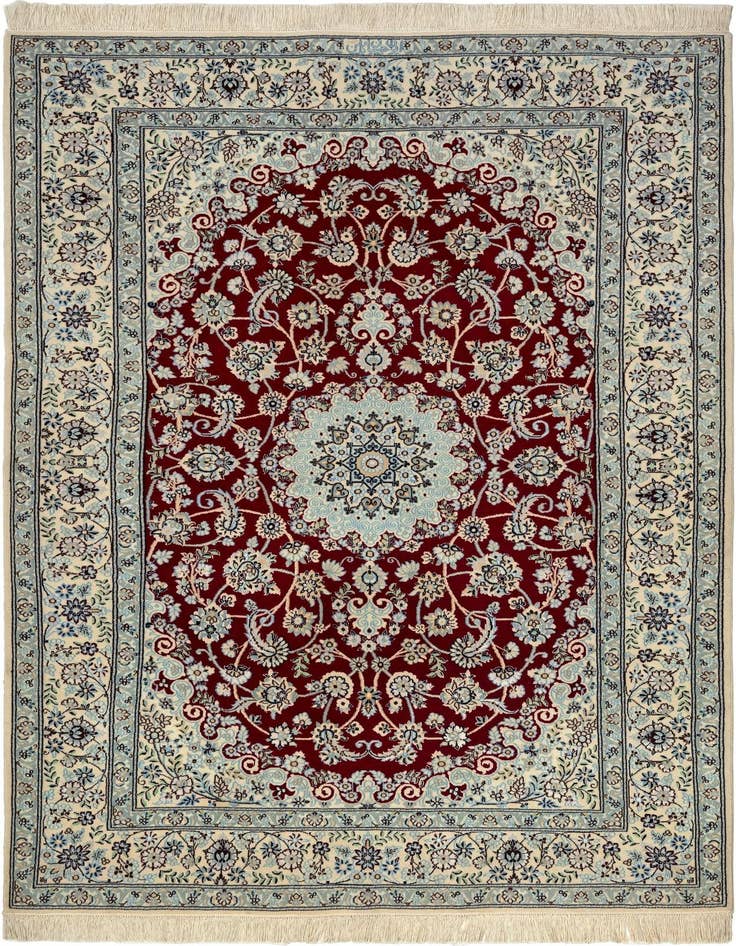 Detail image of 3' 10 x 6' Nain Rug