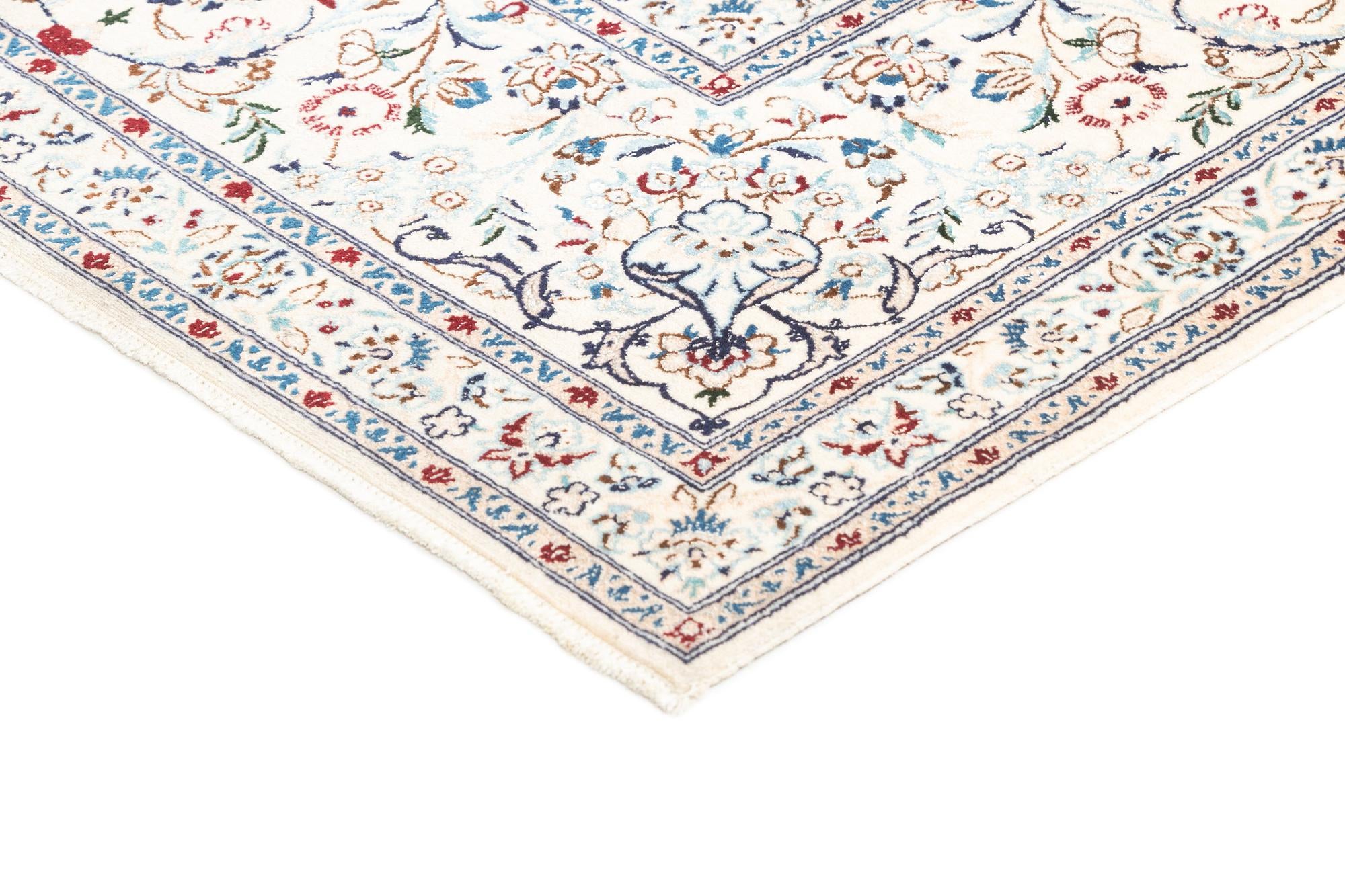 6' 7 x 6' 7 Hand Knotted Nain Rug