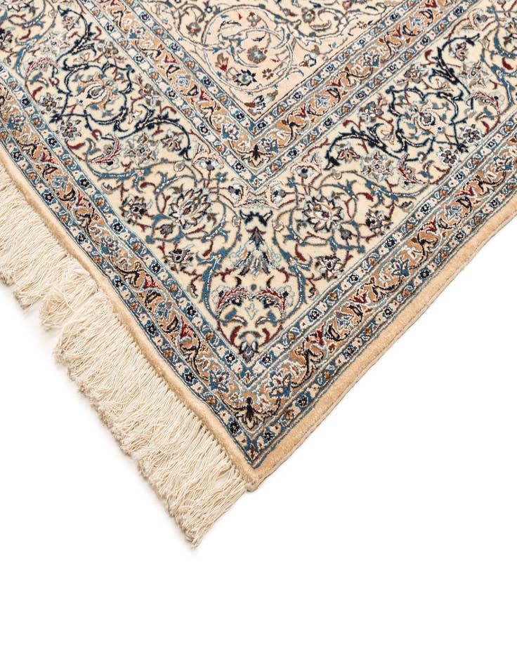 Detail image of 7' 1 x 10' 2 Hand Knotted Nain Rug
