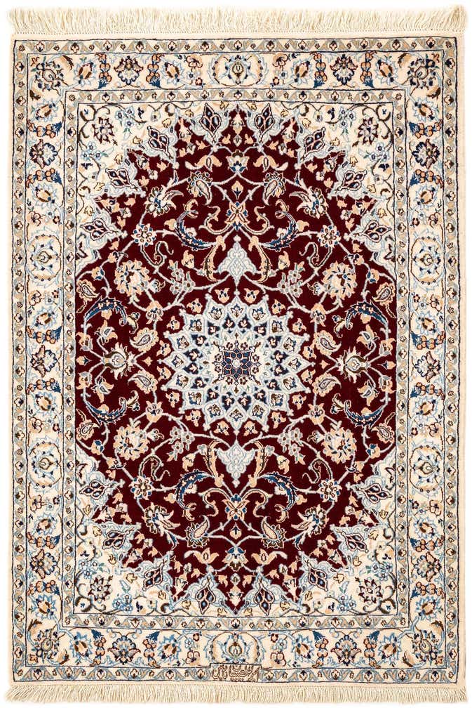 2' 8 x 3' 10 Hand Knotted Nain Rug