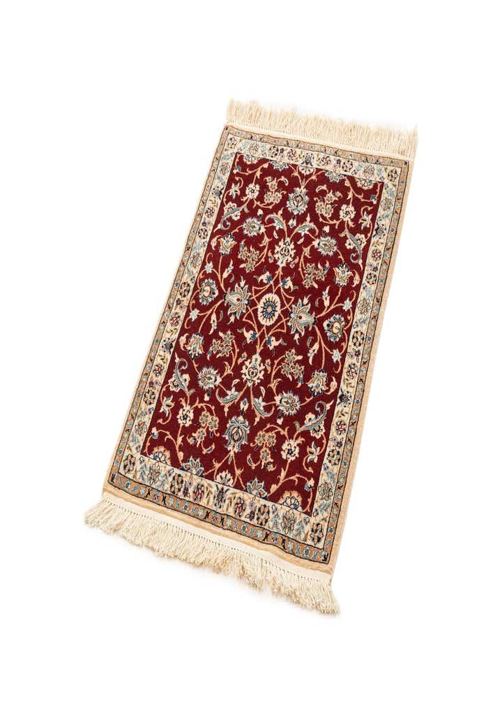 2' x 3' Hand Knotted Nain Rug