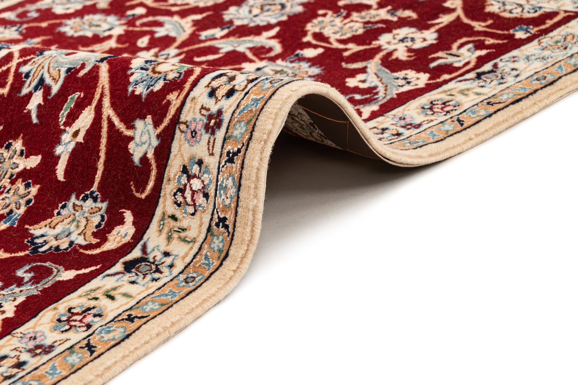 2' x 3' Hand Knotted Nain Rug