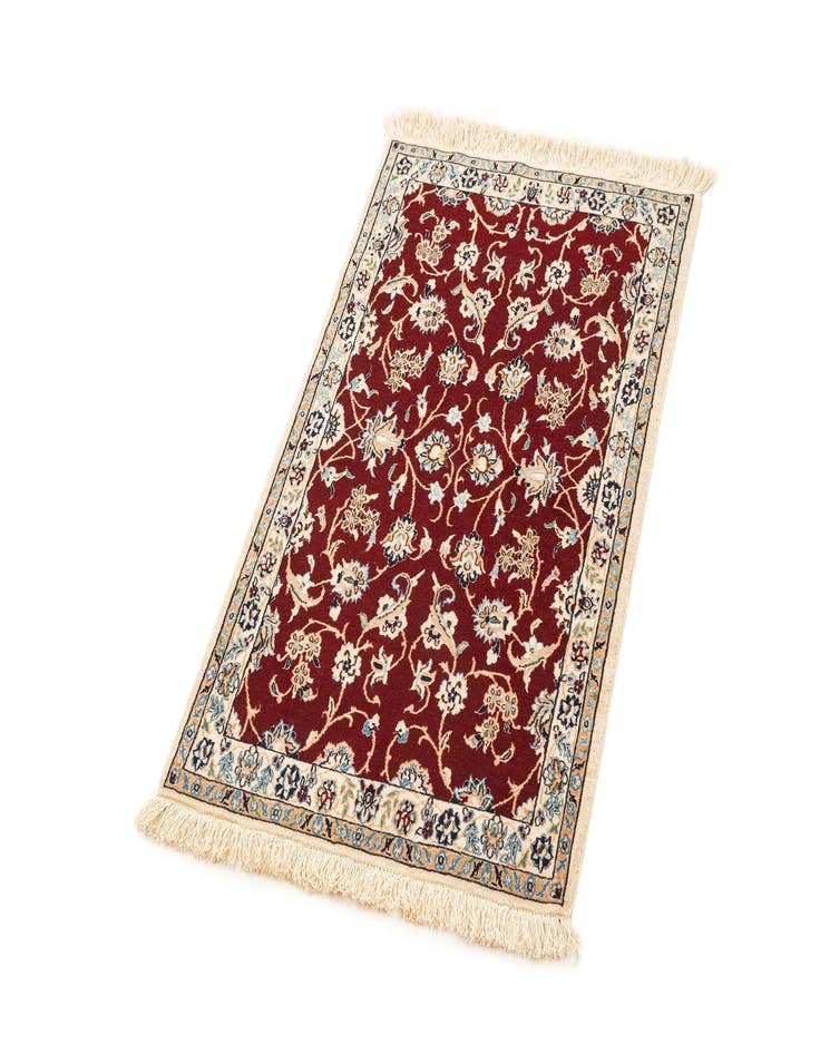 Detail image of 2' x 3' 1  Hand Knotted Nain Rug