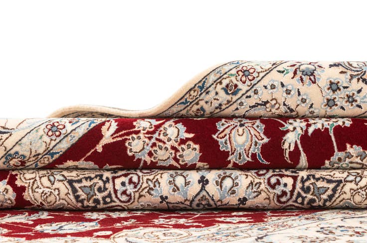 Detail image of 5' x 7' 5 Hand Knotted Nain Rug