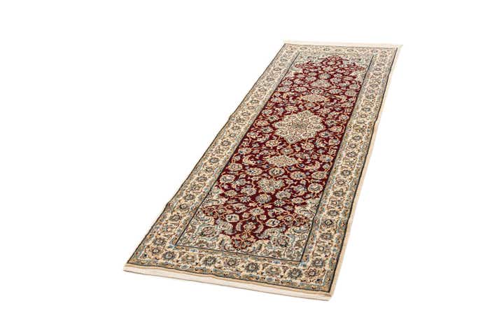 2' 9 x 8' 2 Hand Knotted Nain Rug