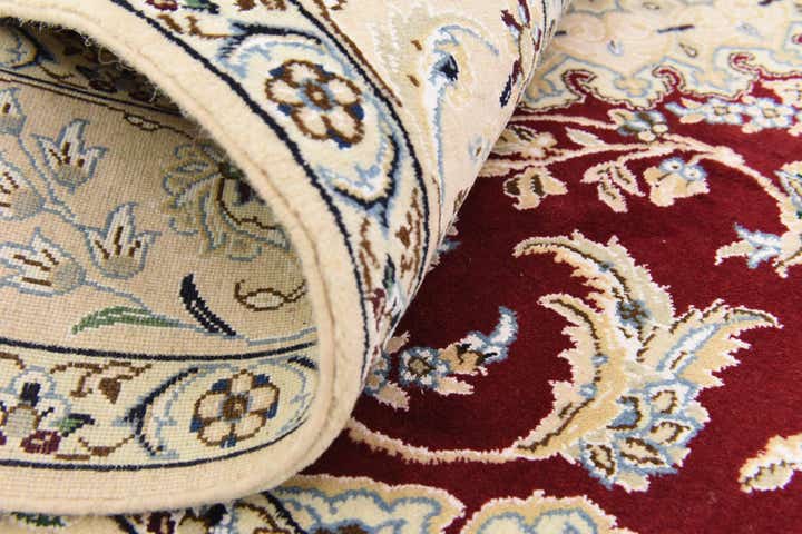 5' x 7' 11 Hand Knotted Nain Persian Rug