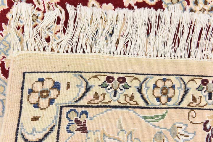 5' x 7' 11 Hand Knotted Nain Persian Rug