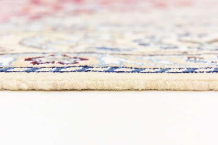 5' 1 x 8' 3 Hand Knotted Nain Persian Rug