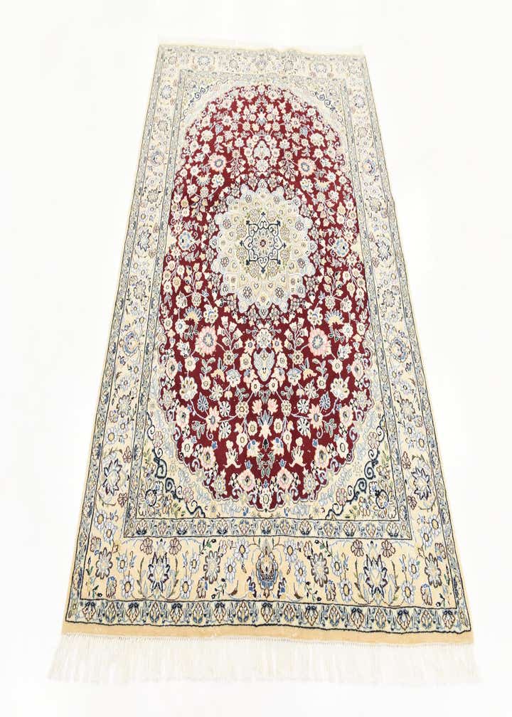 4' 10 x 6' 10 Hand Knotted Nain Persian Rug