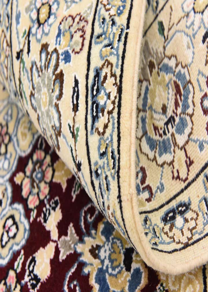 4' 10 x 6' 10 Hand Knotted Nain Persian Rug