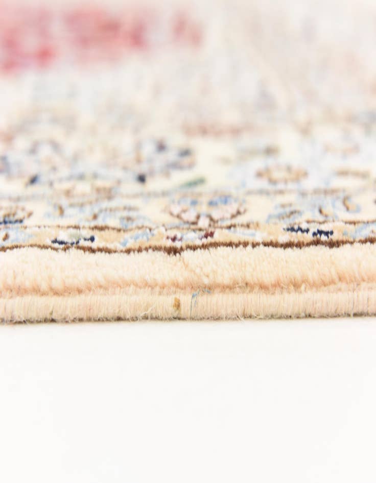 Detail image of 4' 11 x 8' Hand Knotted Nain Persian Rug