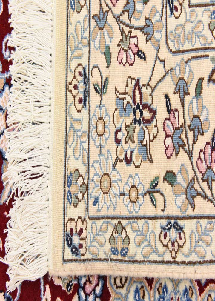 4' 10 x 8' Hand Knotted Nain Persian Rug