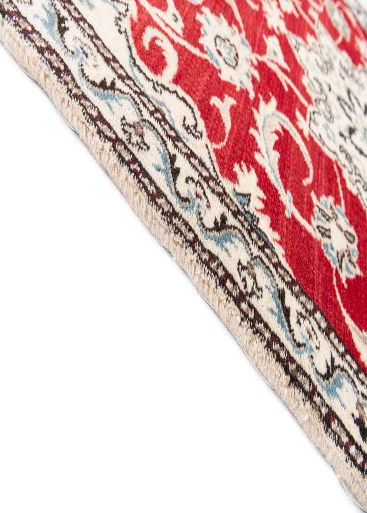 2' 10 x 4' 10 Hand Knotted Nain Persian Wool Rug