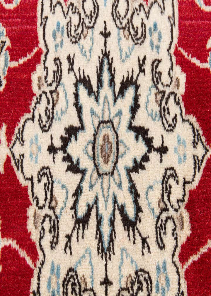 2' 10 x 4' 10 Hand Knotted Nain Persian Wool Rug