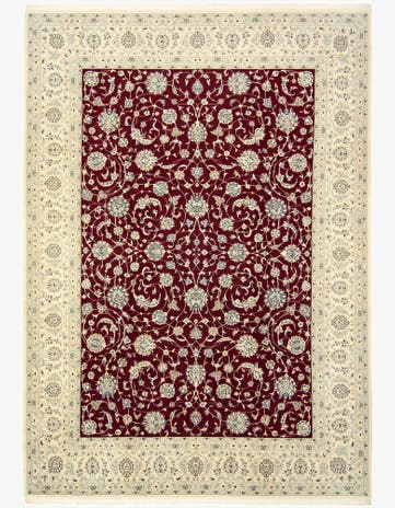 8' 2 x 11' 2 Hand Knotted Nain Persian Rug