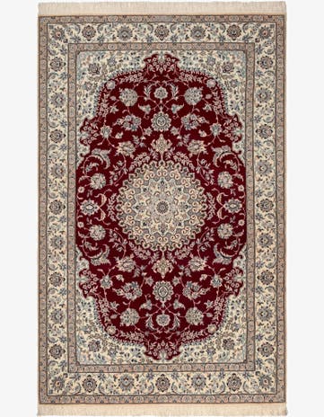 4' 2 x 6' 8 Nain Rug