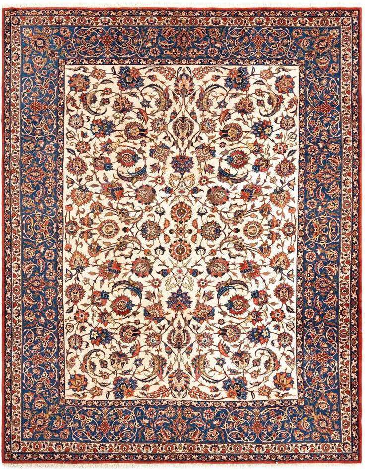 Detail image of 8' 3 x 11' 9 Najafabad Wool Rug