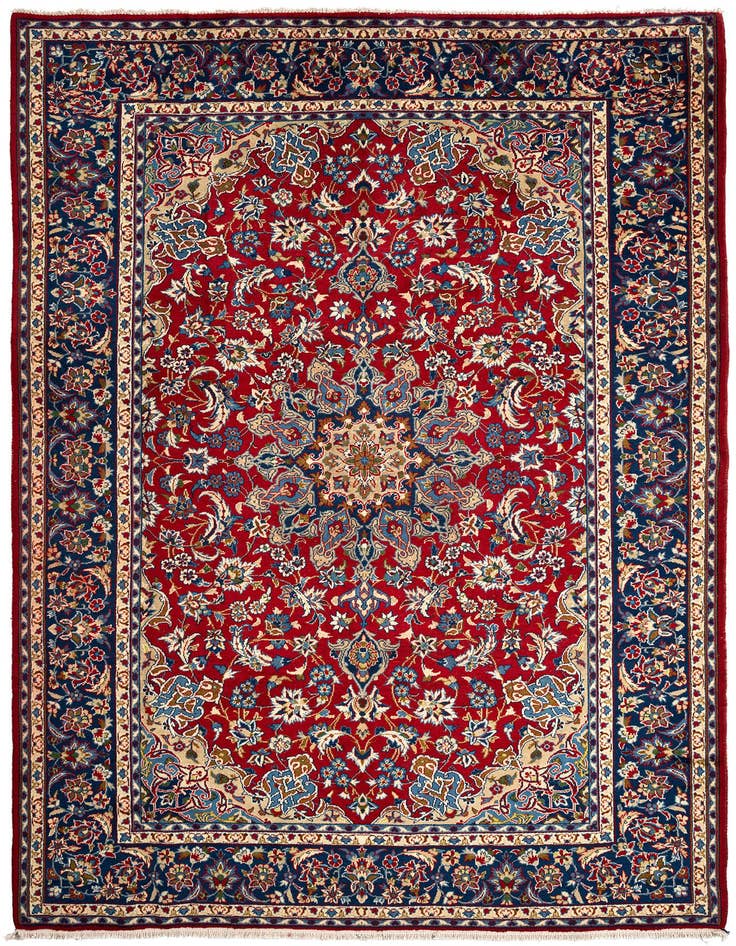 Detail image of 8' 1 x 11' 8 Najafabad Wool Rug