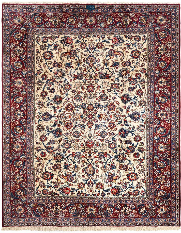 Detail image of 7' 10 x 11' 7 Najafabad Wool Rug