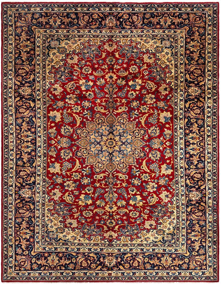 Detail image of 9' 10 x 15' 3 Najafabad Wool Rug