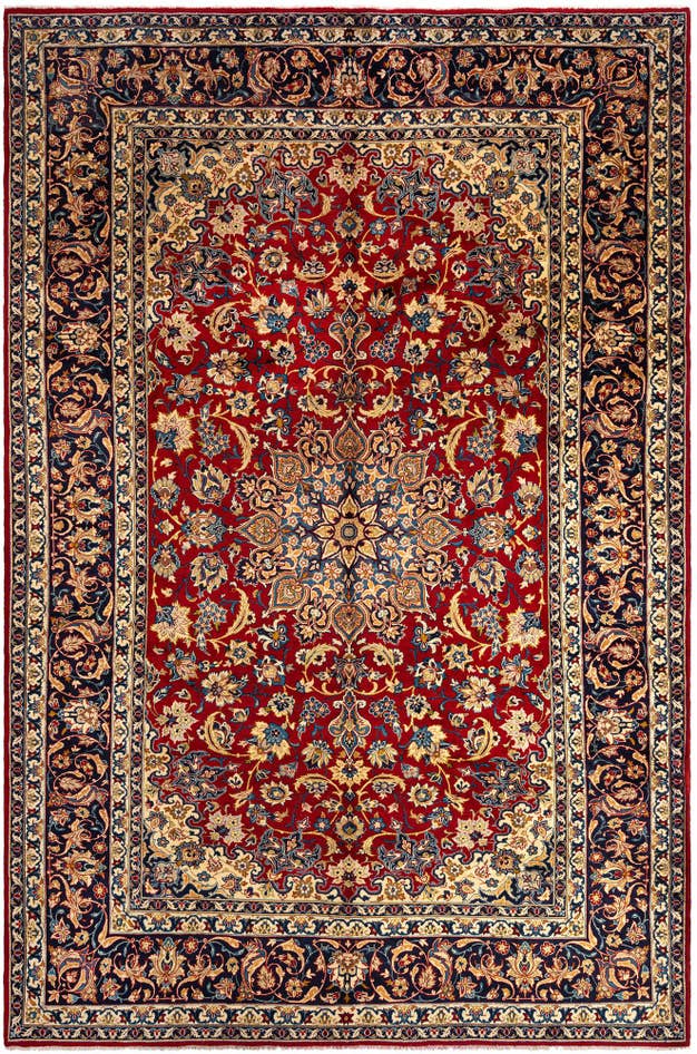 Detail image of 9' 10 x 15' 3 Najafabad Wool Rug