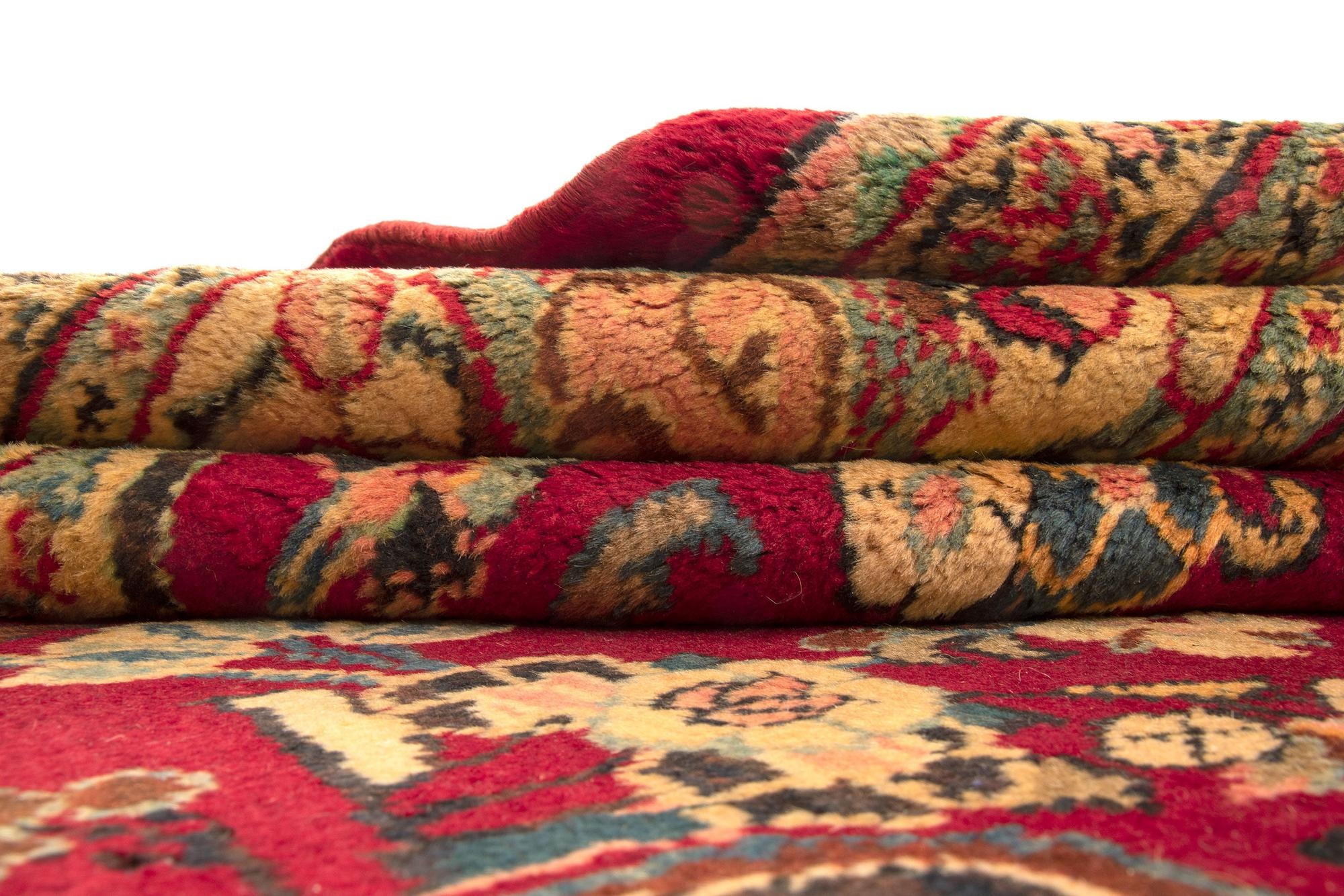 8' 11 x 13' 1 Hand Knotted Najafabad Persian Wool Rug