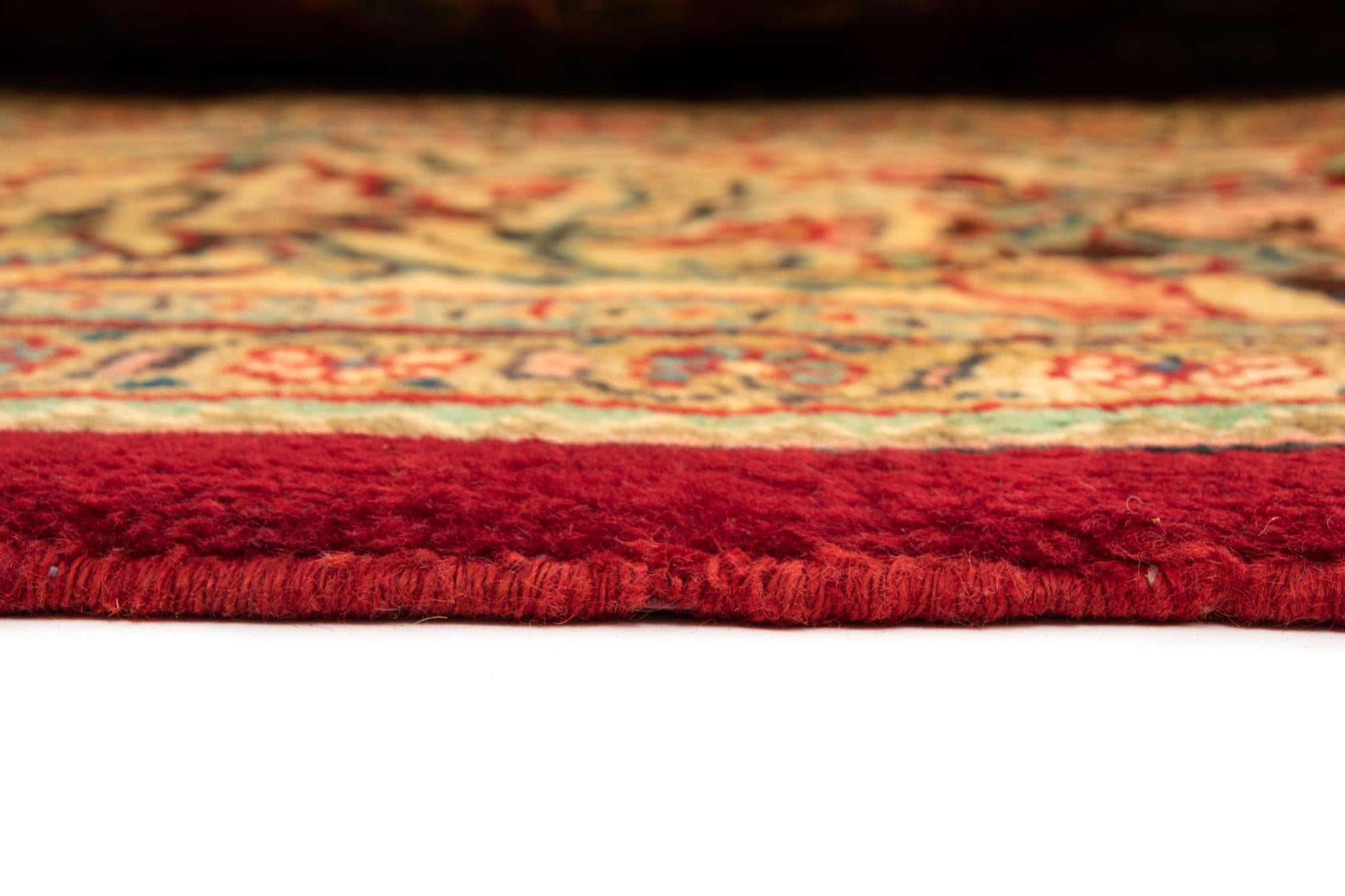 8' 11 x 13' 1 Hand Knotted Najafabad Persian Wool Rug