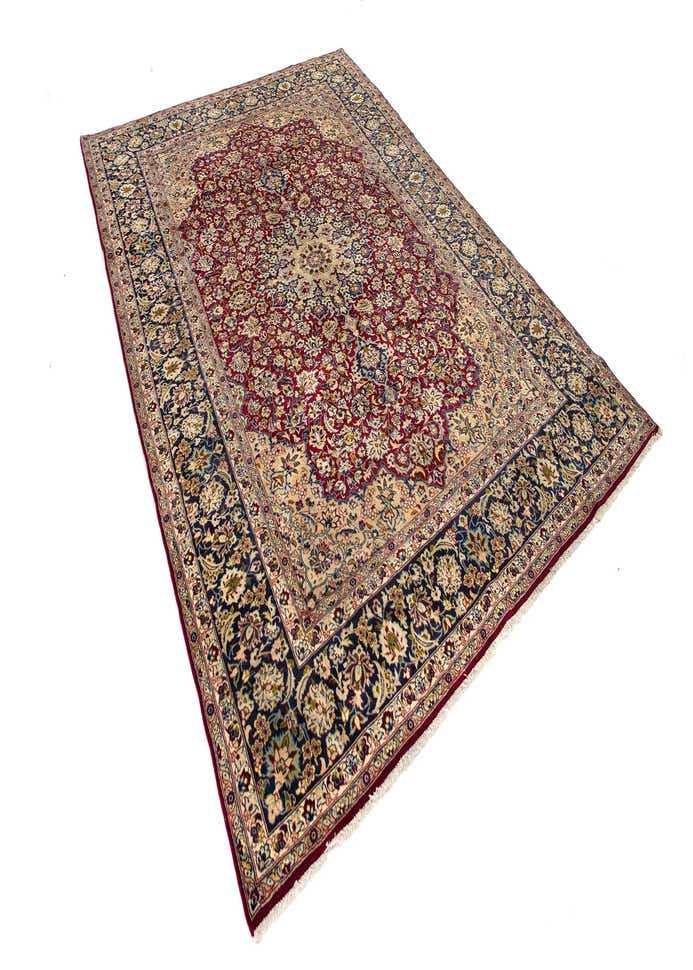9' 10 x 13' 2 Hand Knotted Najafabad Persian Wool Rug