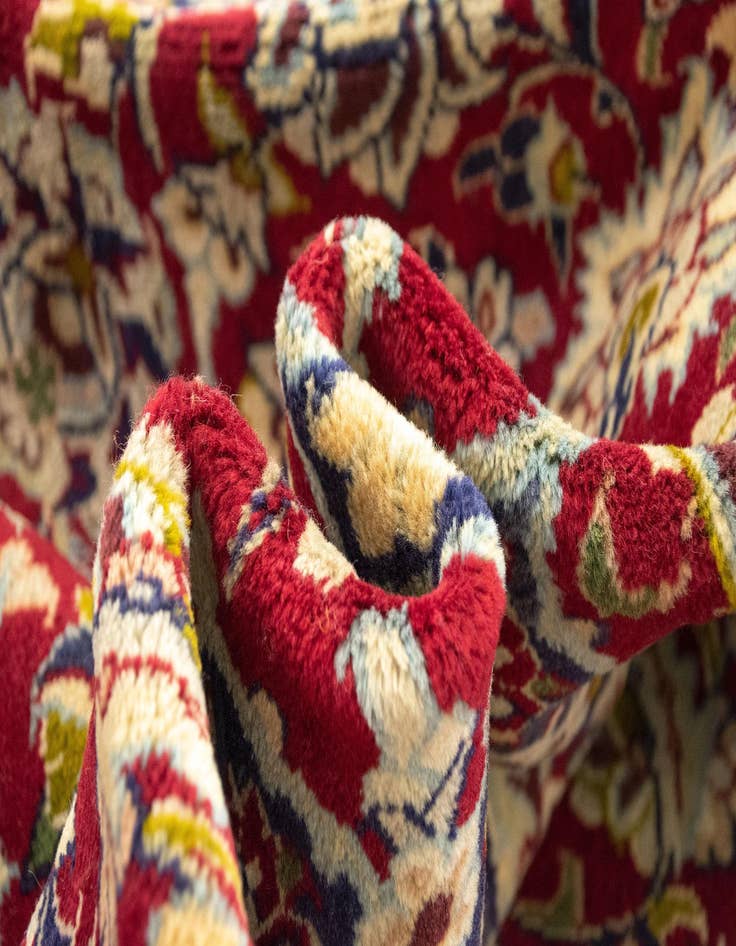 Detail image of 9' 10 x 13' 2 Hand Knotted Najafabad Persian Wool Rug