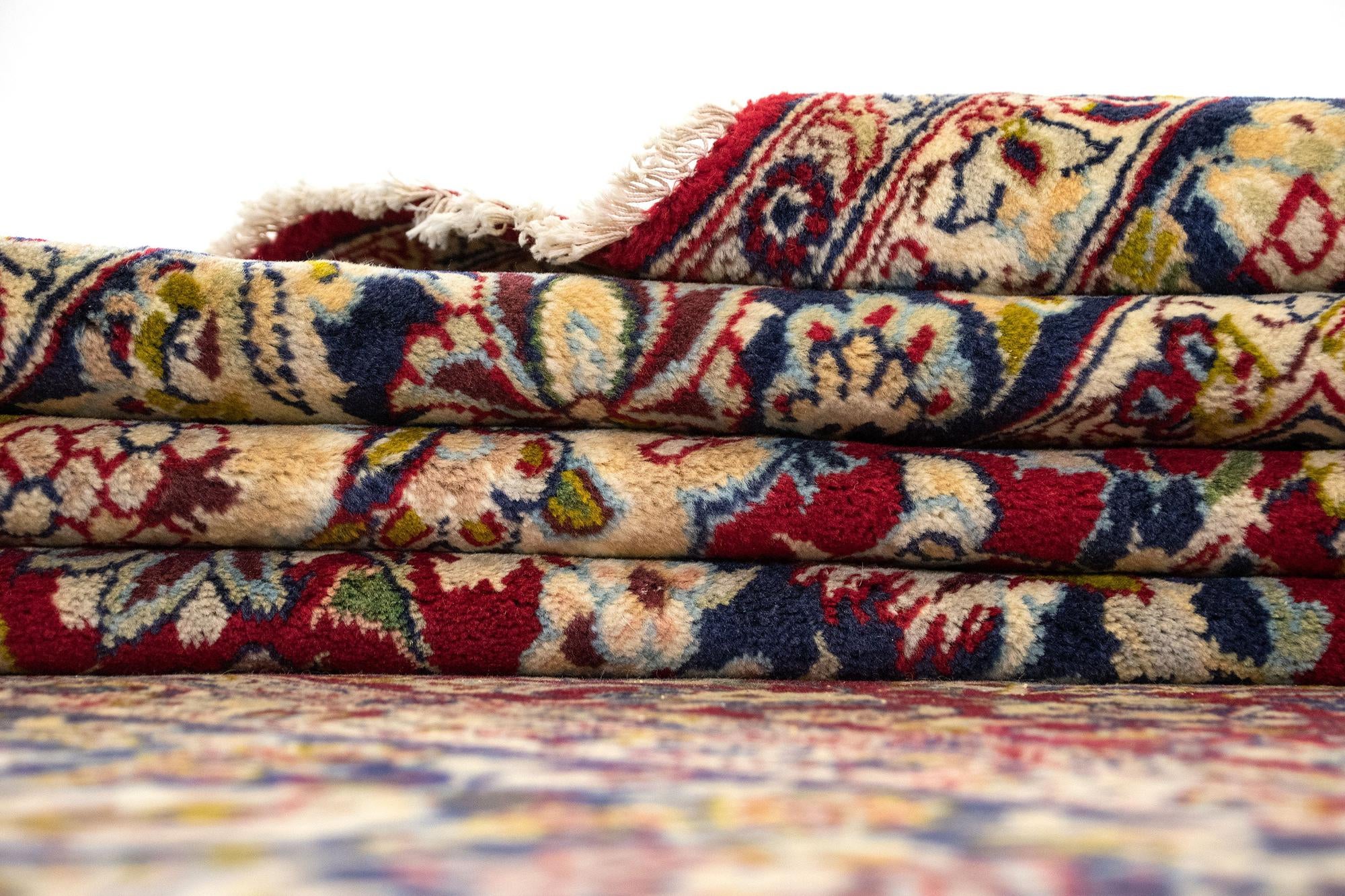 9' 10 x 13' 2 Hand Knotted Najafabad Persian Wool Rug