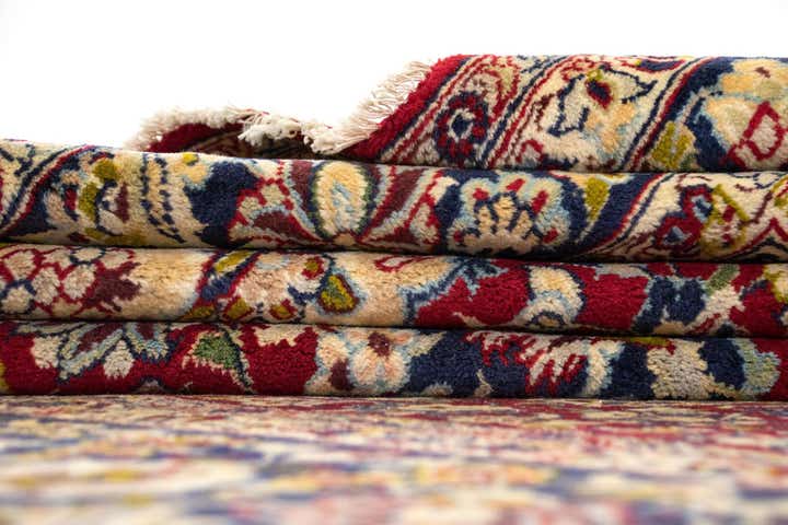 9' 10 x 13' 2 Hand Knotted Najafabad Persian Wool Rug